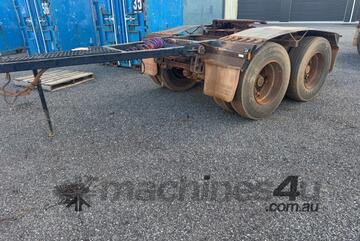 Trailer Dolly Bogie AQI 2007 3.5 ball race turn table SN1748 1TIO379