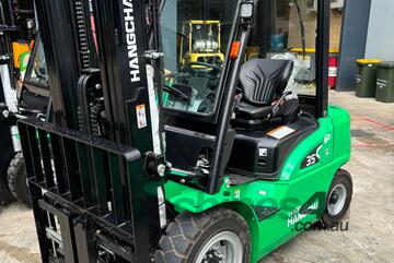 EOFY Deal 2024 Hangcha 3.5T Lithium Electric Forklift In Stock Now