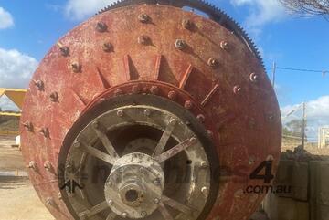 Hardinge 3m Diameter x 4.7m Long Conical Ball Mill Rubber Liners Full Package $45k