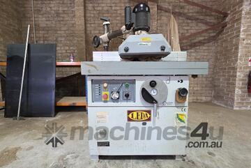 LEDA Spindle Moulder with Co-Matic Feed Unit & Cutter Heads