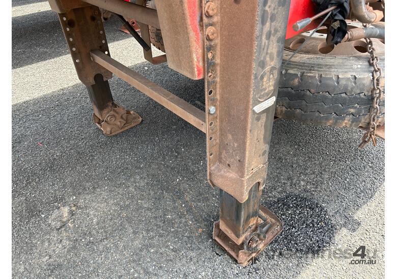 2011 Azmeb Global Trailers Road Train Tri Axle Side Tipper Lead Trailer