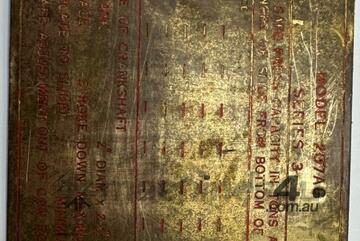 John Heine 207AG - Series 3 - 80t - Mechanical Power Press