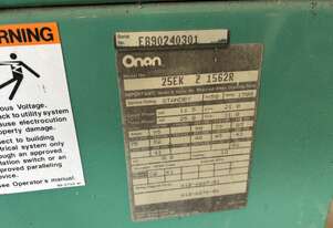 Onan 25KVA LPG Genset