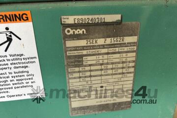 Onan 25KVA LPG Genset