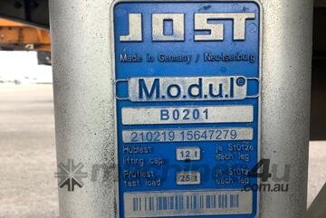 2016 Krueger ST-3-0D Tri Axle Refrigerated Pantech Trailer