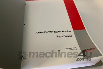 Case IH 8120 Axial Flow Combine Parts Manual