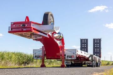 2026 FWR AG Quad Axle Low Loader - 3.8m Widener
