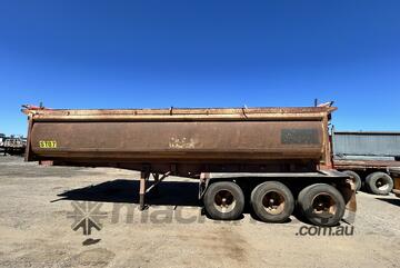 2001 Howard Porter Side Tipper Tri-Axle Trailer