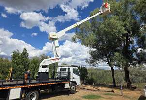 EWP Bucket Truck. Mitsubishi Canter. 4 years Certification. Nifty Lift Insulated.