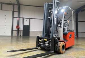 HELI CPD20SQ-A6LIG3-S 2T 3 Wheel Electric Forklift 3 Stage 6.0m Mast