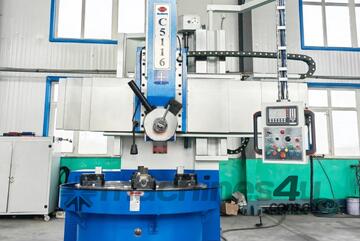 Vertical Boring Machine 1600 mm swing. Manual operation.