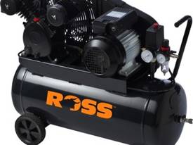 Ross 2.5HP 50lt Belt Driven V-Twin Compressor - picture0' - Click to enlarge