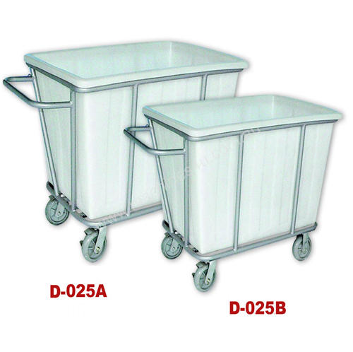 caption D-025A Big Laundry Cart