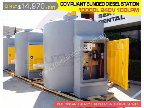 10,000 litre 240volt diesel stations DMDS10000R240