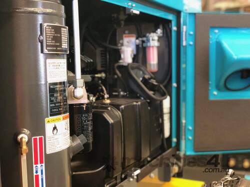 caption AIRMAN PDS265SC-5C3 265cfm Portable Diesel Air Compressor with Aftercooler