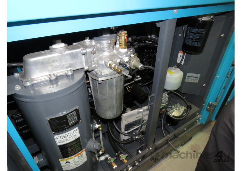 caption AIRMAN PDS265SC-5C3 265cfm Portable Diesel Air Compressor with Aftercooler