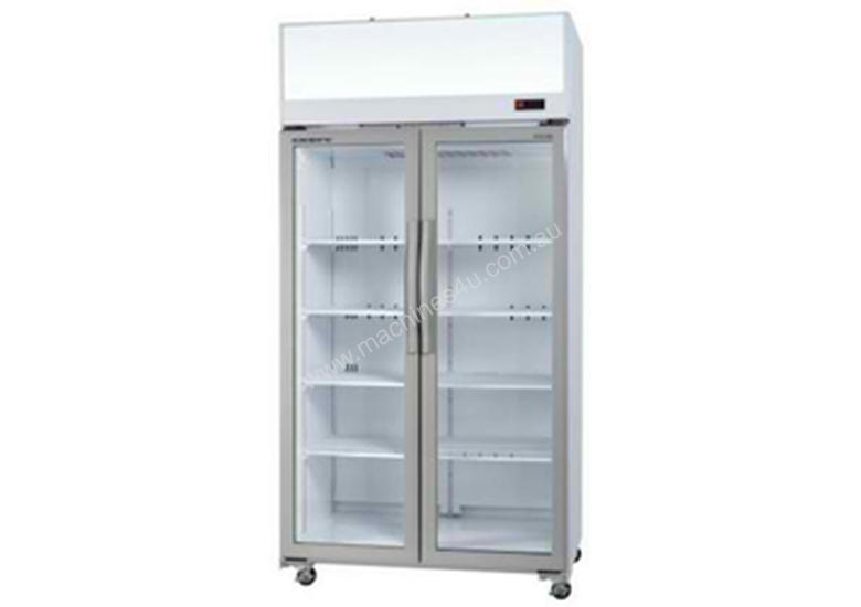 caption Skope TCE1000 Ezicore Two Door Upright Fridge