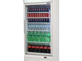 Bromic GM0660L Upright Chiller / Fridge Single Glass door (White) - picture1' - Click to enlarge