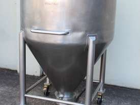 Stainless Steel Tote Bin - picture0' - Click to enlarge