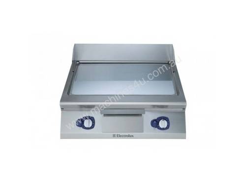 Electrolux 900XP E9FTGHCS00 800mm wide Sloped Chrome Plated Gas Frytop Griddle