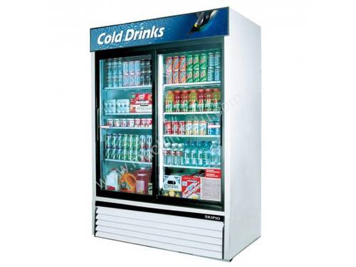 Skipio SGM-49S Glass Merchandiser Refrigerator