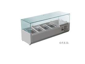 F.E.D. VRX1200/380 DELUXE Pizza / Sandwich Bar Prep Top - 1200mm - picture0' - Click to enlarge