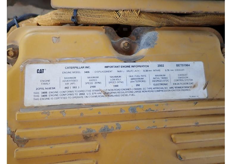caption Caterpillar 3406E Engine