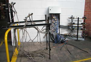 Industrial 7 Burner Gas Burner Unit System