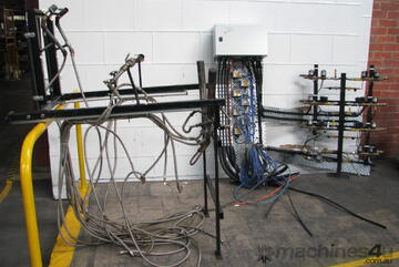 Industrial 7 Burner Gas Burner Unit System