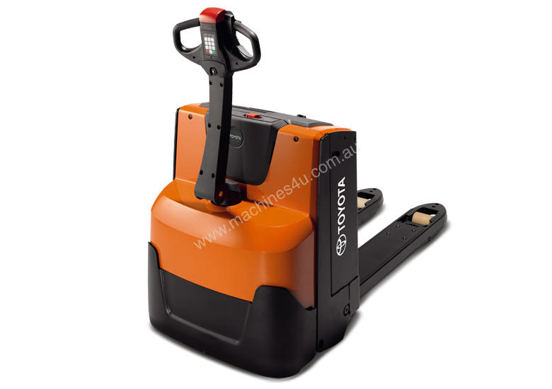 caption Toyota BT Levio LWE160 Pedestrian Pallet Truck