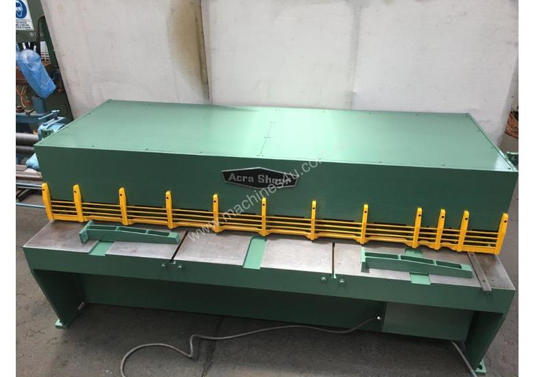 caption ACRASHEAR Hydraulic Guillotine 3mm x 2450 mm