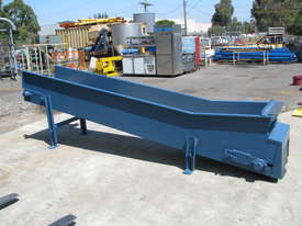 Long Incline Motorised Belt Conveyor - 3.7m long - picture0' - Click to enlarge