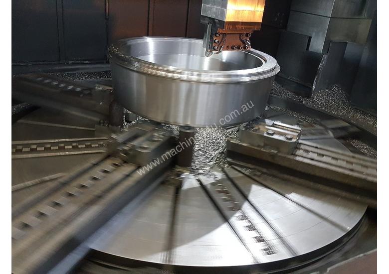 Used 2013 hwacheon 2013 Hwacheon HVT-30 40M CNC vertical turn mill ...