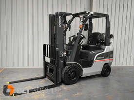 Used Forklift Nissan 1.8 Ton Container Mast Sideshift New Drive Tyres LPG  - picture0' - Click to enlarge