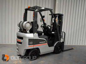 Used Forklift Nissan 1.8 Ton Container Mast Sideshift New Drive Tyres LPG  - picture1' - Click to enlarge