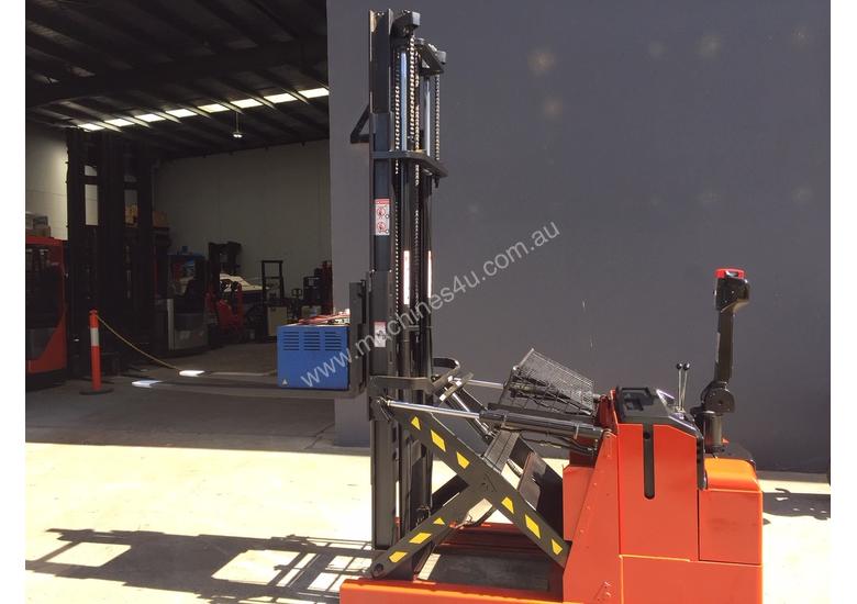 caption BT Staxio Electric Mini Reach Walkie Stacker - Fully Refurbished & Repainted