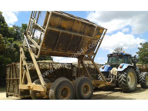 6/8 tonne sugar cane tipper bin