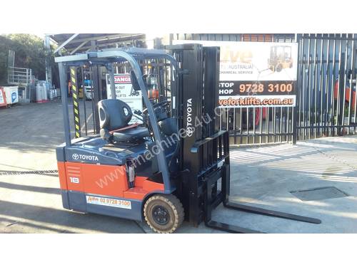 *SPECIAL SALE* TOYOTA Electric Forklift 2012 1.8 Ton Container Entry