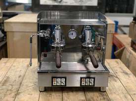 FIORENZATO DUCALE 2 GROUP COMPACT STAINLESS ESPRESSO COFFEE MACHINE - picture0' - Click to enlarge
