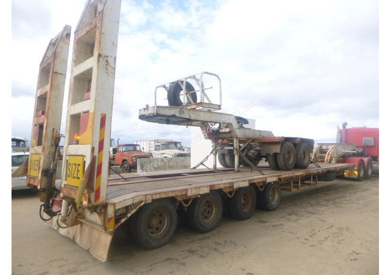 Used Smith Sons Smith Amp Sons Semi Low Loader Platform Trailer