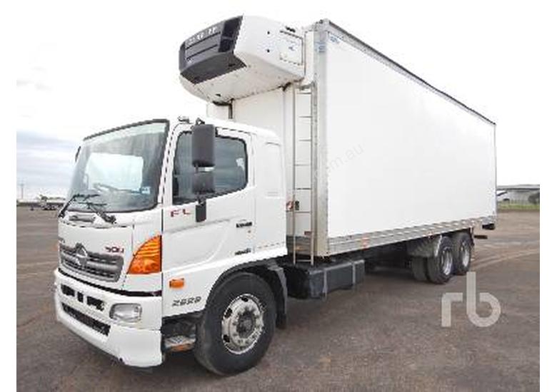 caption HINO FL8J Reefer Truck