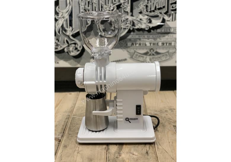 caption PRECISION GS30 WHITE BRAND NEW ESPRESSO COFFEE GRINDER