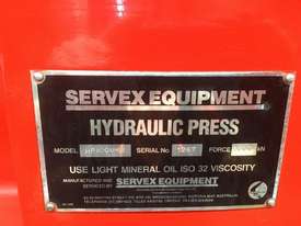 Servex HP-100- MKII Roll Head Hydraulic Workshop Press - picture2' - Click to enlarge