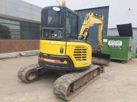YANMAR VIO55-6 EXCAVATOR WITH FULL A/C CABIN, RUBBER TRACKS, QC HITCH AND 3 BUCLKETS - picture1' - Click to enlarge