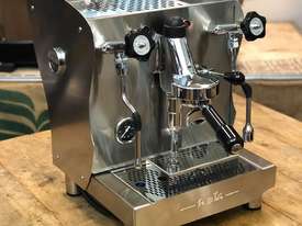 ORCHESTRALE NOTA 1 GROUP BRAND NEW STAINLESS ESPRESSO COFFEE MACHINE - picture0' - Click to enlarge