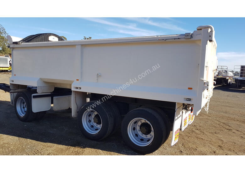 caption Cobbco Dog Tipper Trailer