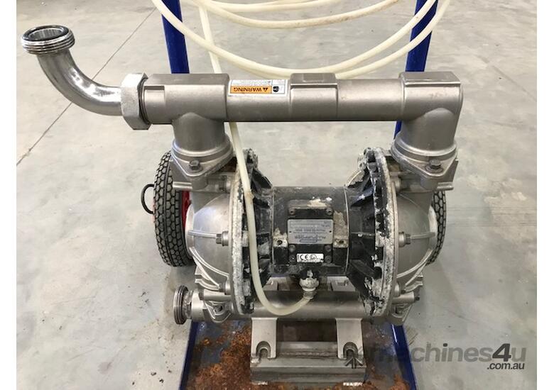 caption Air Operated Diaphragm Pump 1.5``BSM 2.5``BSM - Food Grade