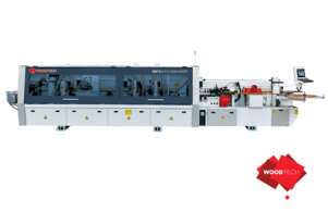 High Speed Edgebander with Pre-Milling, Corner Rounding, 24 m/min