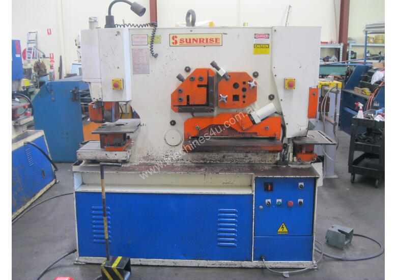 caption Sunrise 100 Top Hydraulic Punch and Shear