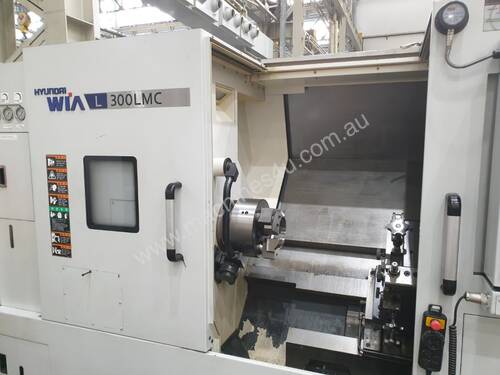 2014 Hyundai Wia L300LMC Turn Mill CNC Lathe